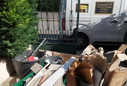 entreprise de décontamination à Saint Thibéry près d'Agde dans l'Hérault 34