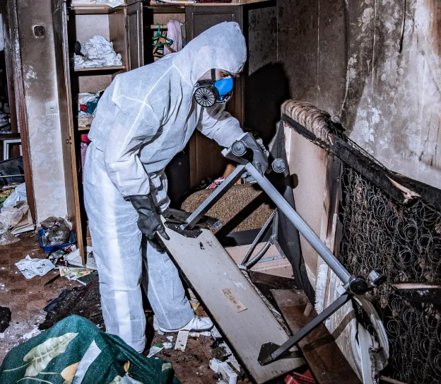 nettoyage après sinistre à Saint Thibéry près d'Agde dans l'Hérault 34